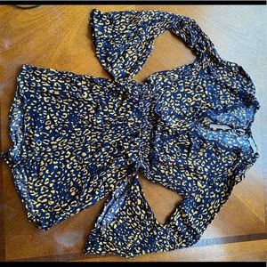 le lis boutique cheetah print romper